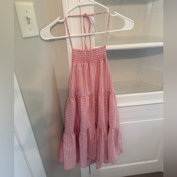 NWT American Eagle Striped Halter Dress - Picture 1 of 4